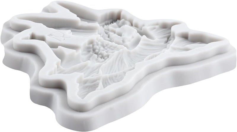 TAOXIBEI Fairy Themed Silicone Resin Mold Flower Fairy Polymer Clay Molds for DIY Crafts Epoxy Resin Casting Air Dry Polymer Clay Plaster Jewelry Making - Image 5
